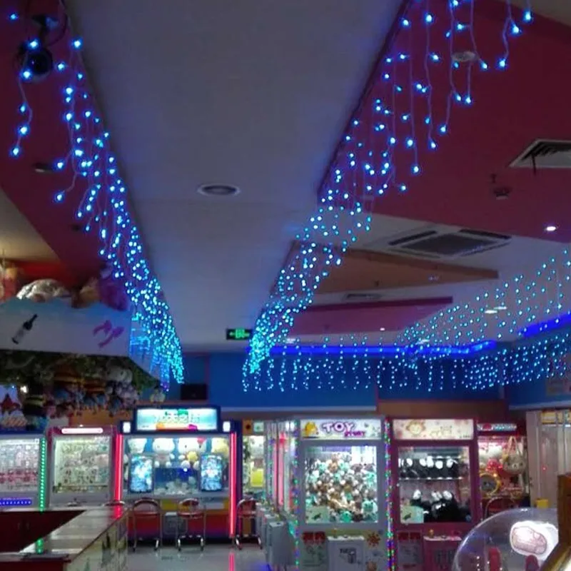 Светодиодное освещение 3 м x 300LED наружной отделки дома Рождественский