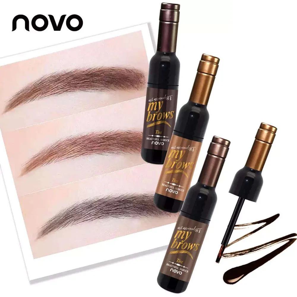 1Pc Eye Makeup Peel-off Brow Tattoo Tint Dye Gel Eyebrow Cream Waterproof Long Lasting Mascara makeup | Красота и здоровье