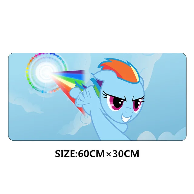 8 Большой коврик для мыши, 60*30 см, XL, My Little Pony, игровой коврик с героями мультфильмов, Лидер продаж, коврик для мыши для компьютера, ноутбука, настольные коврики - Цвет: 8