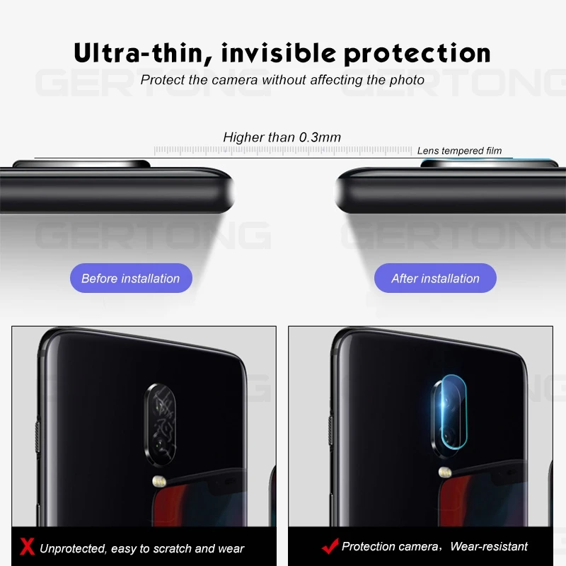 Защитная пленка для объектива камеры OnePlus 7 Pro Oneplus 6T 6 5T 5 3t 3 on 7Pro | Мобильные