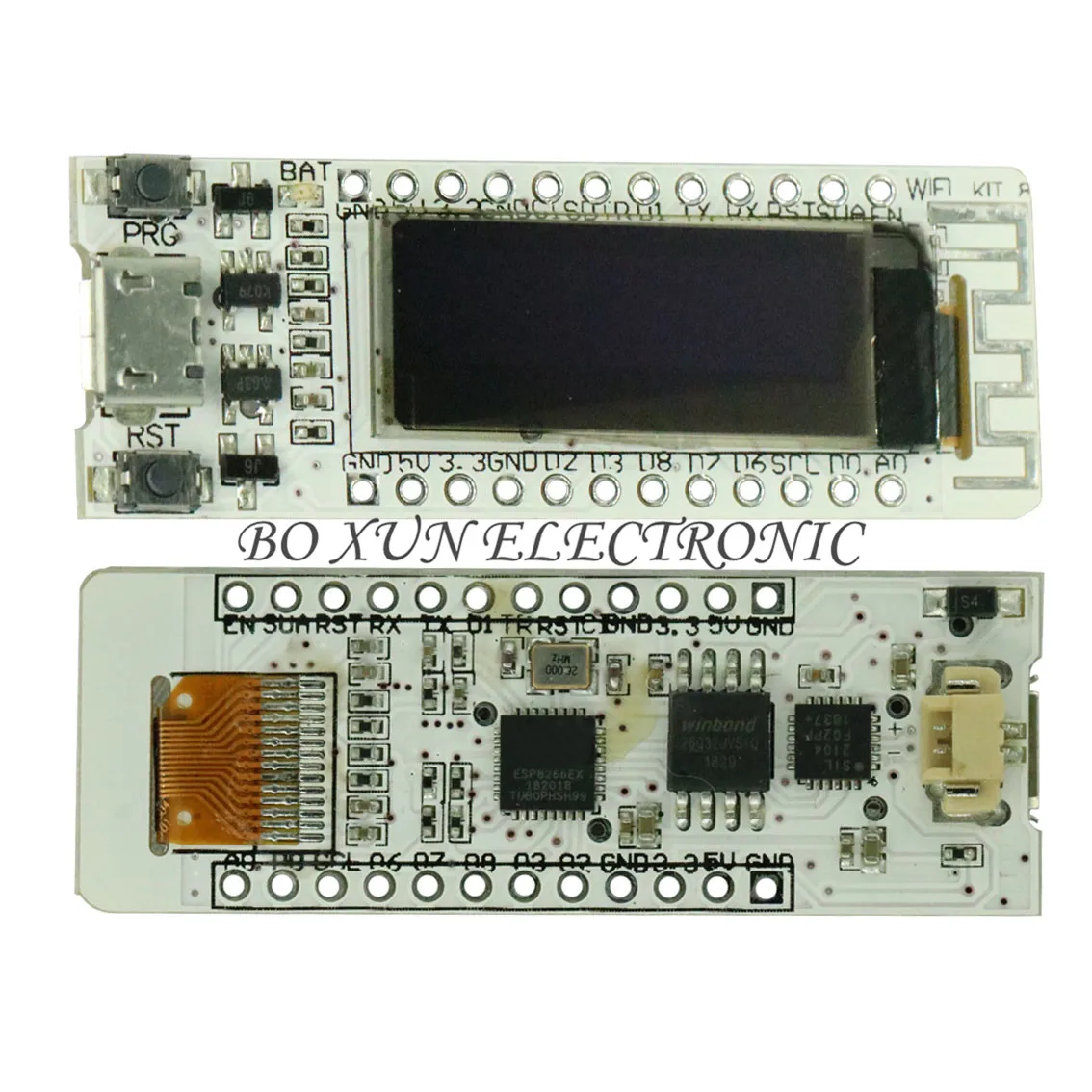 ESP8266 wifi чип 0 91 дюймов OLED CP2014 32Mb Flash ESP 8266 модуль Интернет вещей плата PCB для NodeMcu |