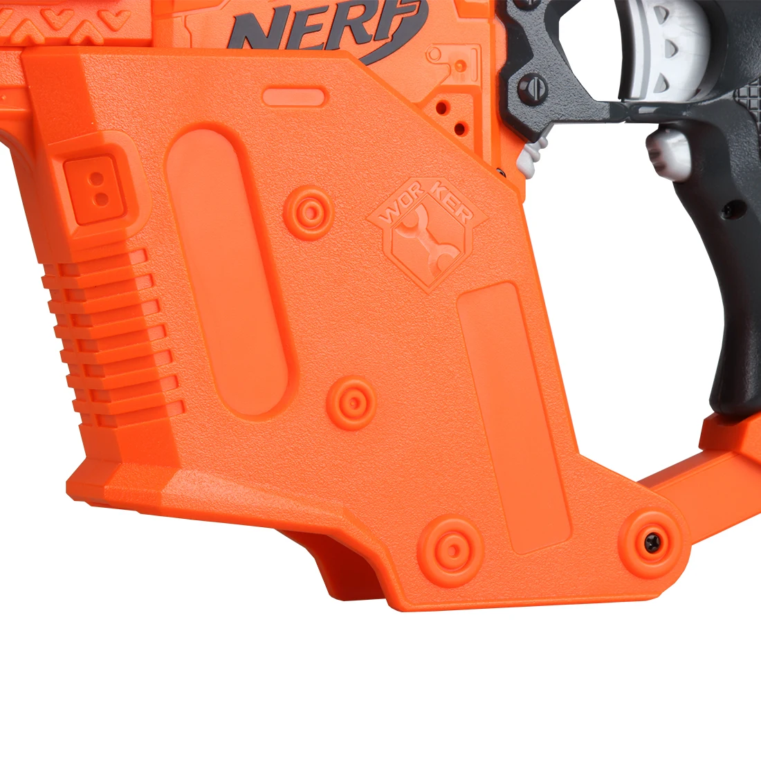 Набор аксессуаров для игрушек Nerf Stryfe черный оранжевый прозрачный|Игрушечное