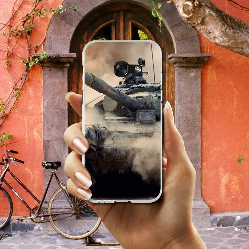 Мягкие чехлы для телефонов Samsung Galaxy S2 S3 S4 S5 Mini S6 S7 S8 S9 S10 Lite Edge Plus Note 4 5 8 9 War Aircraft Tanks |