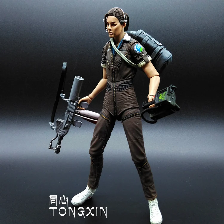 Чужой против Хищника 7 дюймов Аманда изоляции модель фигурка игрушки руку чтобы