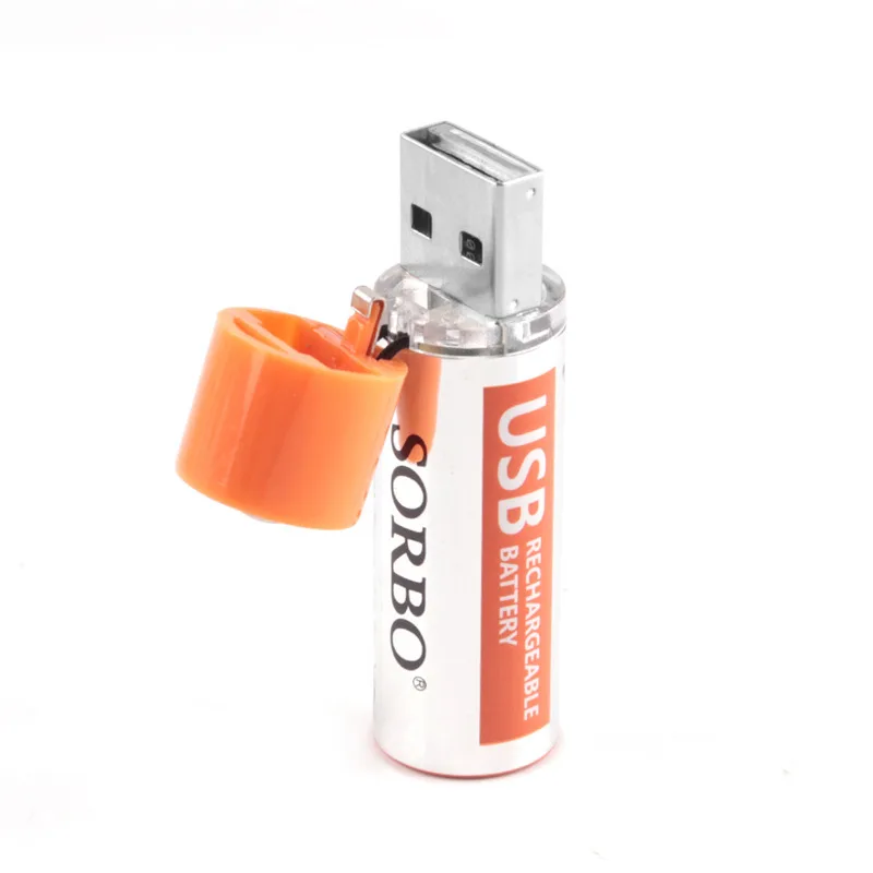 Sorbo USB аккумуляторная батарея AA 1 5 В 1200 мАч быстрая зарядка литиевая качественные
