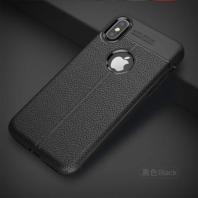 Мягкий силиконовый чехол из ТПУ Нескользящие кожаные текстурные чехлы для