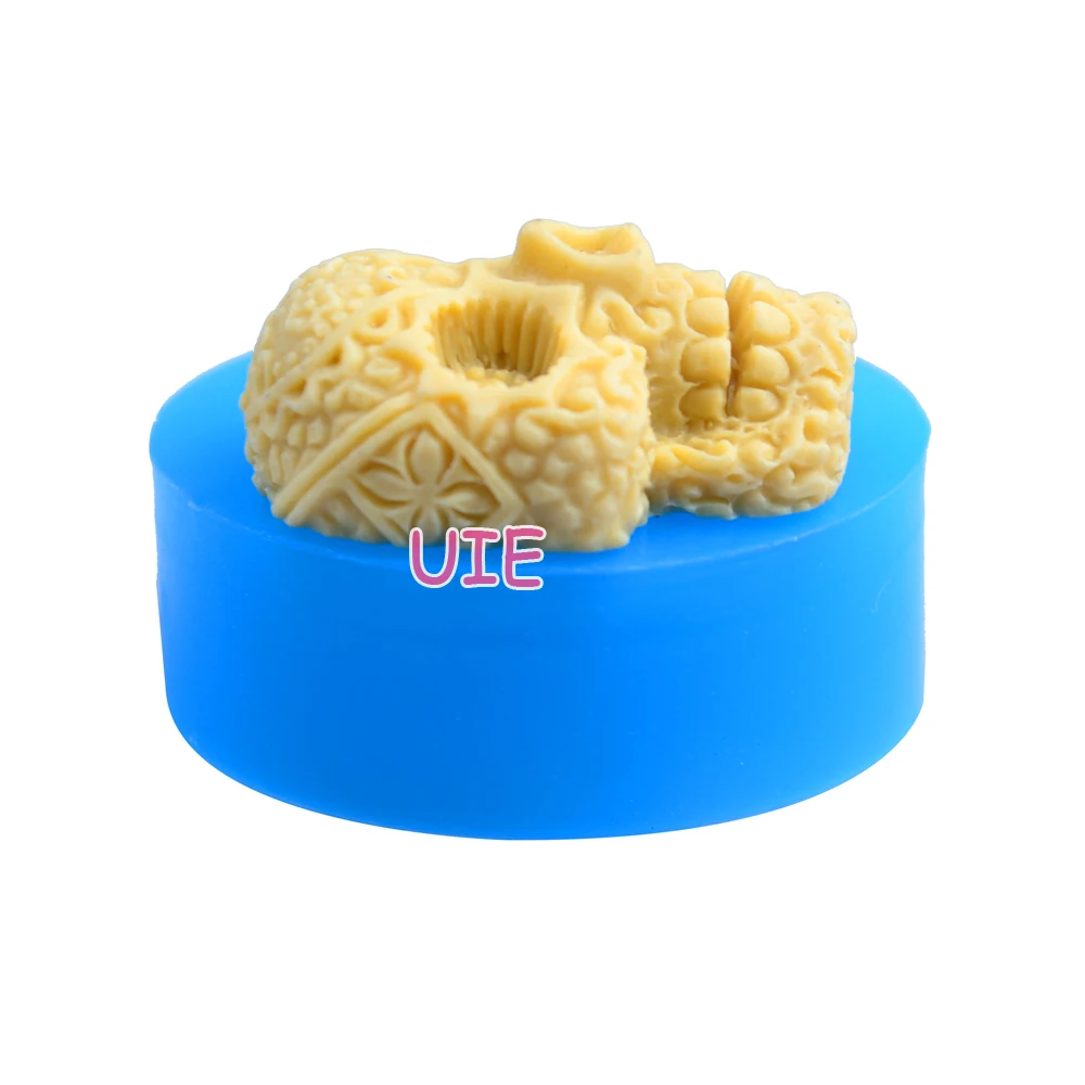 PYL216U 3D Силиконовая форма в виде головы черепа женская 40 мм-подвески для украшения