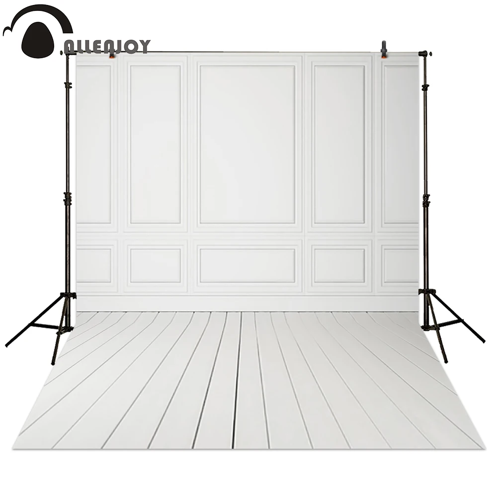 Allenjoy фоны для фотосъемки свадебные белые полы фотофоны планки на день рождения
