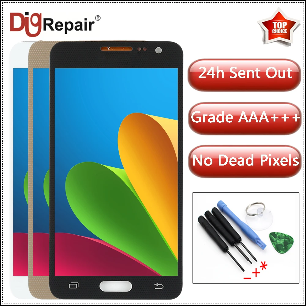 A300 lcd AAA для SAMSUNG Galaxy A3 lcd дисплей A3000 A300M A300F lcd дисплей сенсорный экран дигитайзер для SAMSUNG A3 lcd