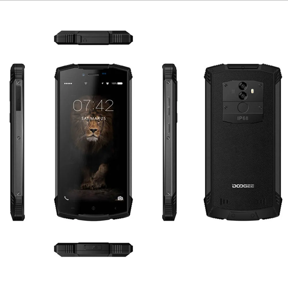 DOOGEE S55 4 ГБ 64 водонепроницаемый мобильный телефон с IP68 5 &quotHD + Android 8 0 Octa Core 13MP Камера