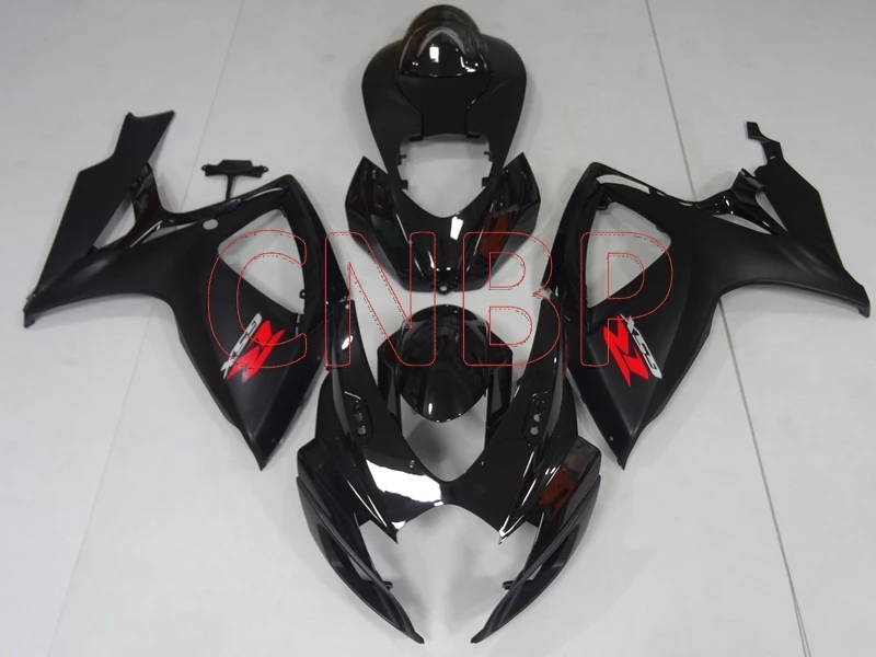 Комплекты обтекателей телефон 2006 - 2007 K6 черный обтекатель GSXR750 07 для мотоцикла GSXR
