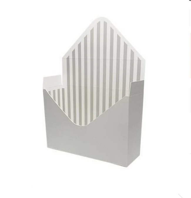 5 шт., 10 шт., 23,5 см x 8 см x 16,5 см, мини-коробка для конвертов, креативный корейский цветочный букет, ручная складка, Подарочная коробка, Цветочная коробка - Цвет: d