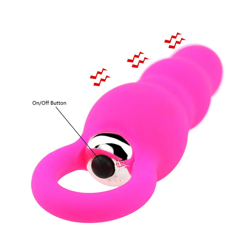 Анальный вибратор Анальная пробка интимные игрушки прыгающее яйцо для женщин