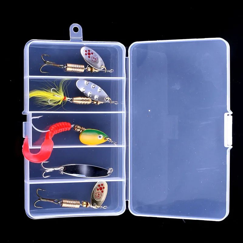 6 шт. смешанные троллинг spinnerbaits щука судак краппи воблер карп форель окунь сома