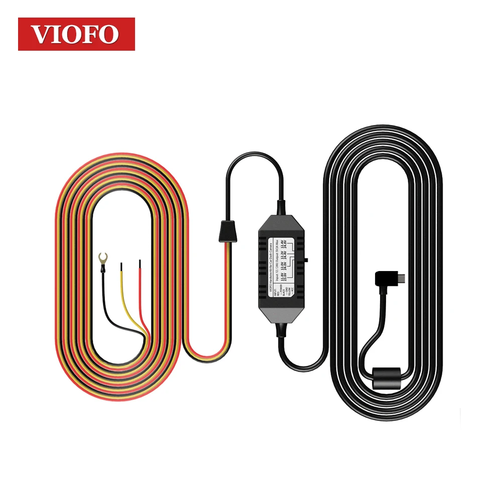 VIOFO HK3 A129 Автомобильная камера 3 провода ACC HARDWIRE KIT кабель для режима