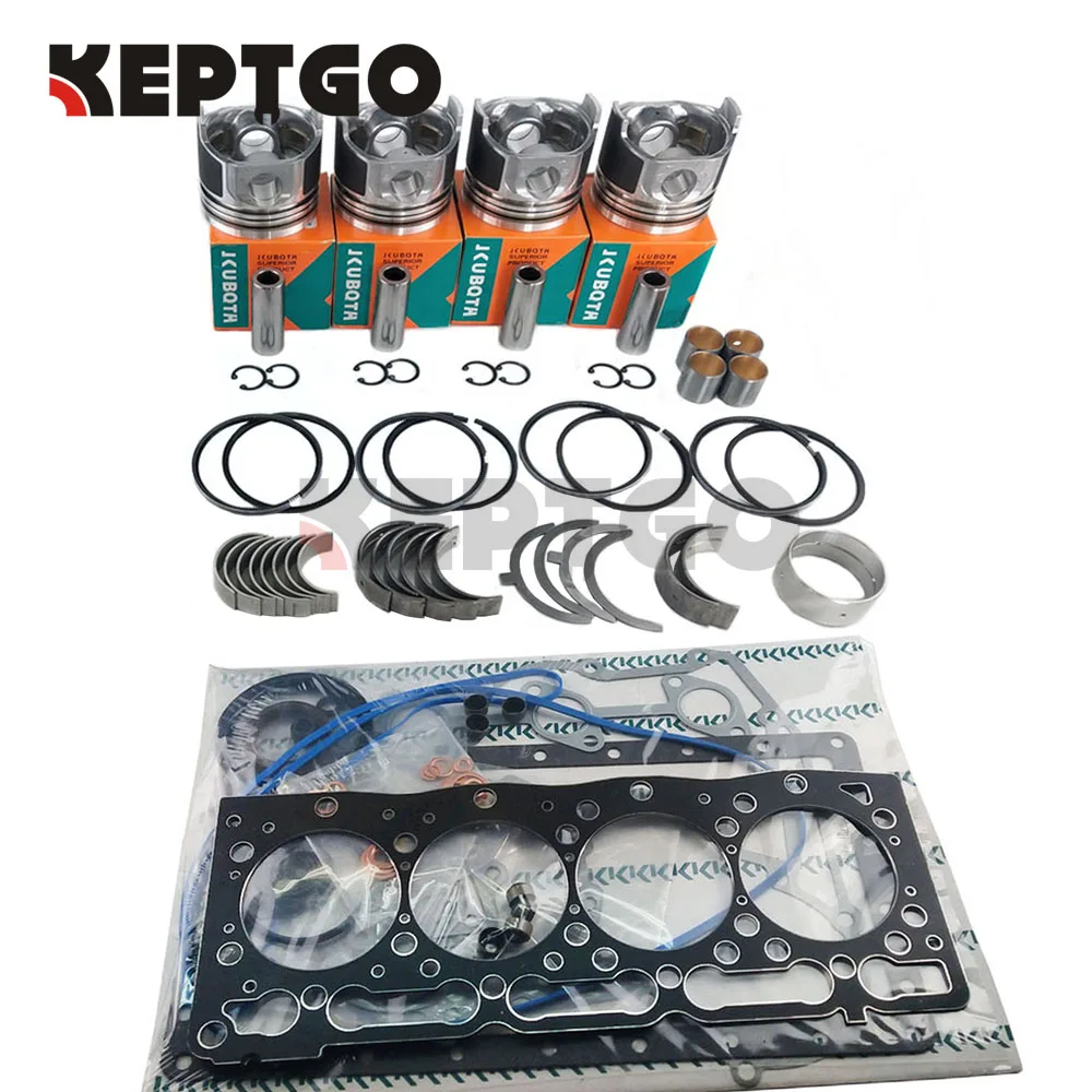 Ремонтный комплект V1505 E V1505T для Kubota B3200HSD B3300S трактор KX71H KX91 2 Bobcat|Детали генератора