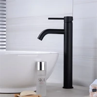 bathroom basin faucet brass sink mixer tap hot cold black baking faucet single handle deck mounted lavatory crane tap