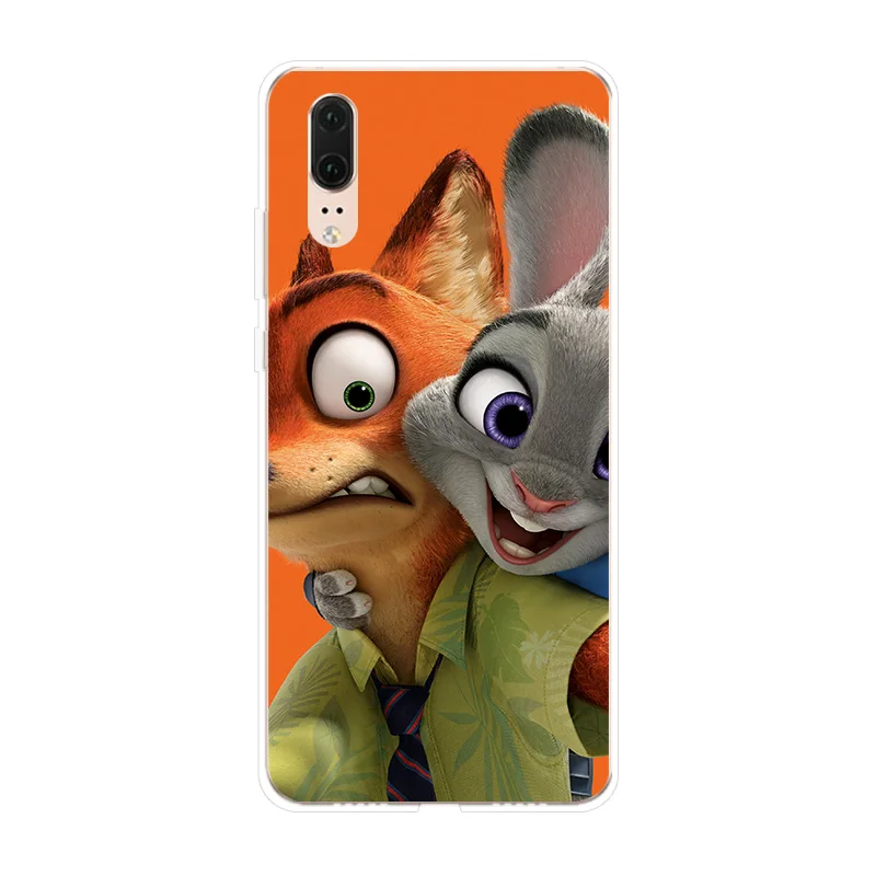 Чехол для телефона Huawei P10 P20 P30 Lite Pro P Smart 2019 Plus чехол с кроликом Пикачу мягкий P8 P9 2017