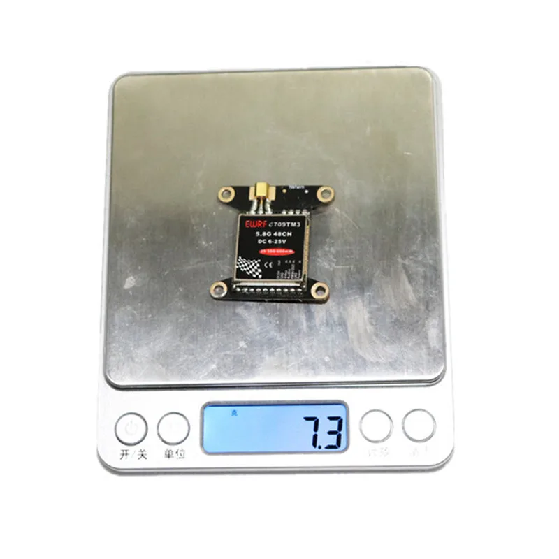 E709MT3 5.8G 40CH 25mW/200mW/600mW Adjustable AV Transmitter w/ Mounting Hole for Flight Controller RC Toys | Игрушки и хобби