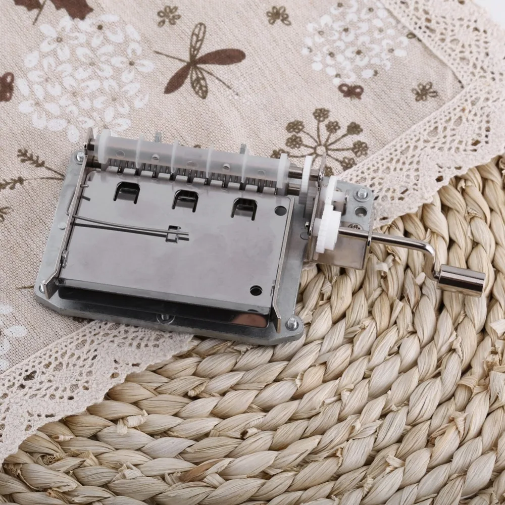 30-Note лента с рукояткой музыкальная шкатулка движущаяся часть + перфоратор 3