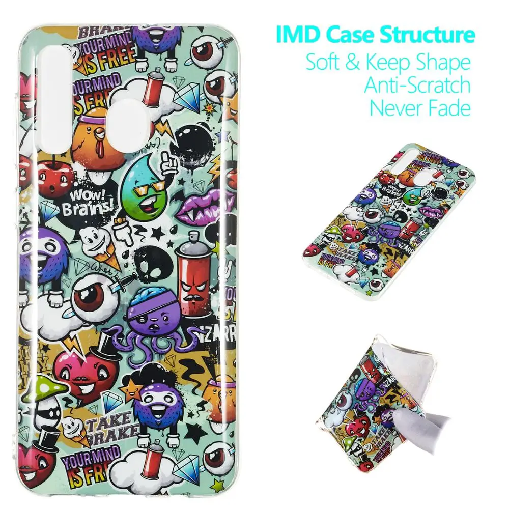 Светящийся чехол для Samsung Galaxy A50 A30 A20 силиконовый S10 Plus S10e S9 Funda Hoesjes|Бамперы| |