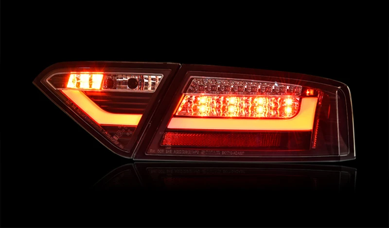 Для Audi A5 задний светильник s 2008 2016 светодиодный фонарь DRL + тормоз Парк сигнальный