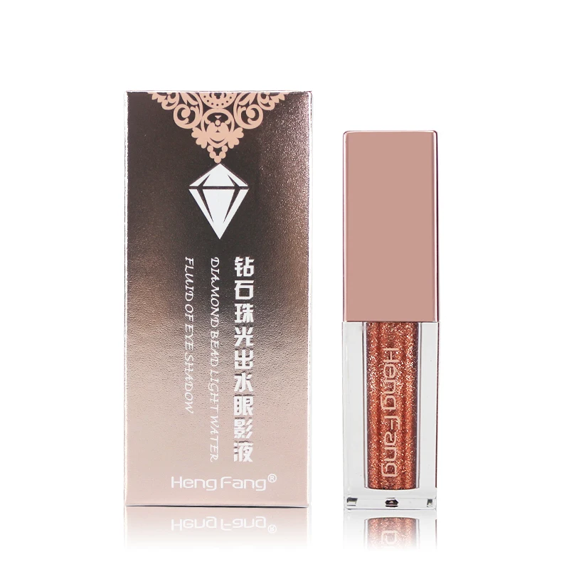 Hengfang Shimmer Блеск Минеральные тени для век макияж Diamond Pearl Liquid Eye металлов блеск и