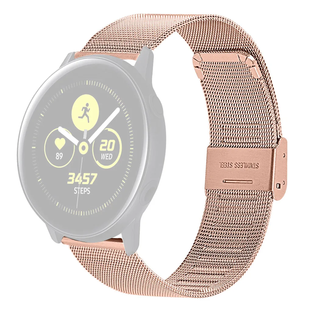 Для samsung Galaxy Watch Active Smartwatch мягкий ремешок аксессуары для Mi Band 4 сменный ремешок для наручных часов