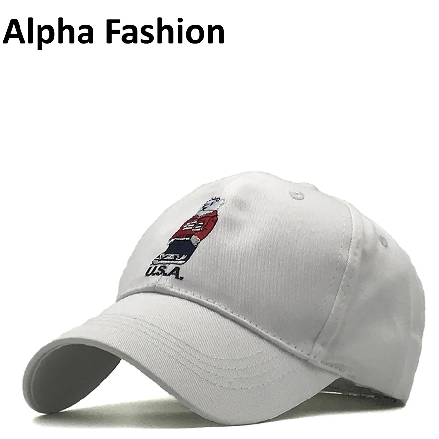 Alpha Новая модная дизайнерская вышивка Бейсбол Кепки для девочки Спорт на