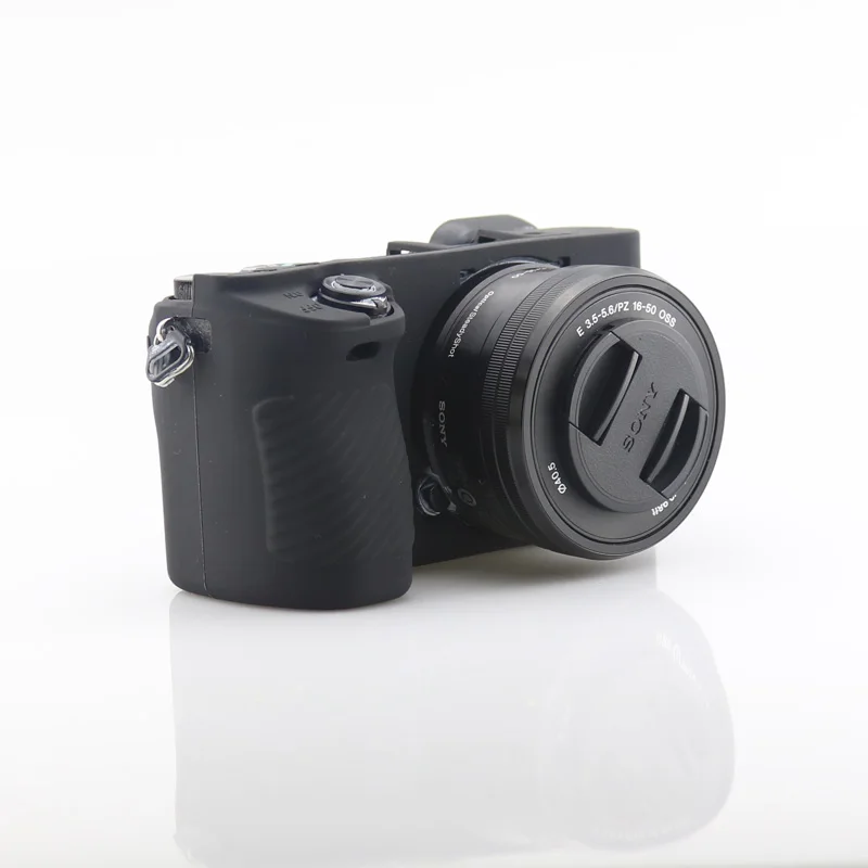 Хороший защитный чехол для Sony A6500 объектива 16 50 мм из мягкого силикона и резины