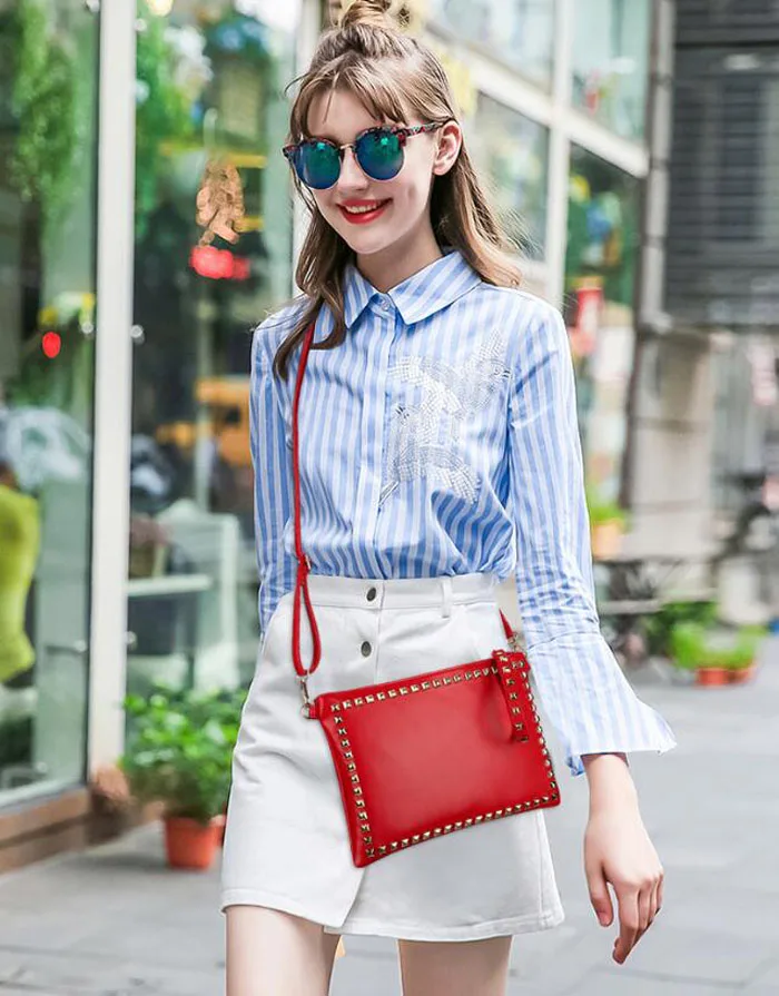 Винтажная женская сумка-мессенджер из искусственной кожи | Багаж и сумки