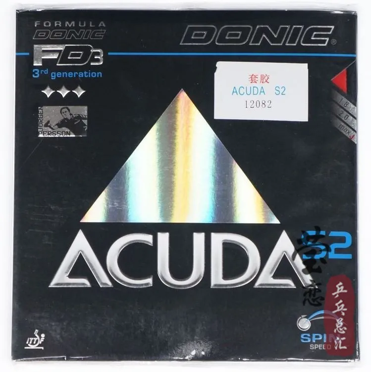 12082 ACUDA S2 red doic ACUDA S1 S2 S3 ACUDA S1 Turbo настольный теннис резиновые ракетки для настольного тенниса Спортивная ракетка - Цвет: 12082 ACUDA S2 red