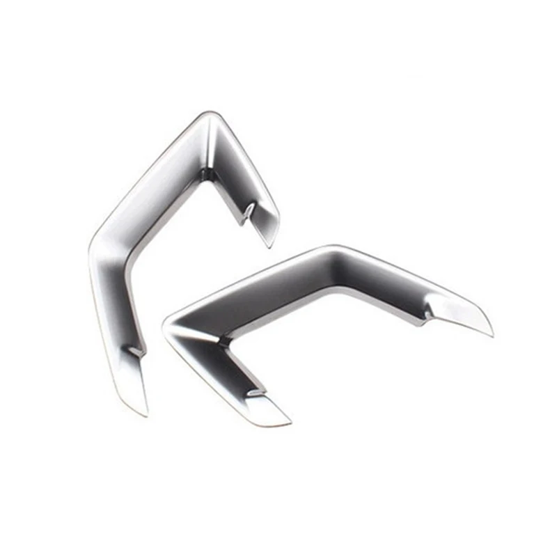 Автомобильная внутренняя дверная ручка отделка Подходит для peugeot 308 308s 408 4008- 2 шт./компл. Внутренняя дверь аудио круг крышка наклейка - Название цвета: ABS Matte
