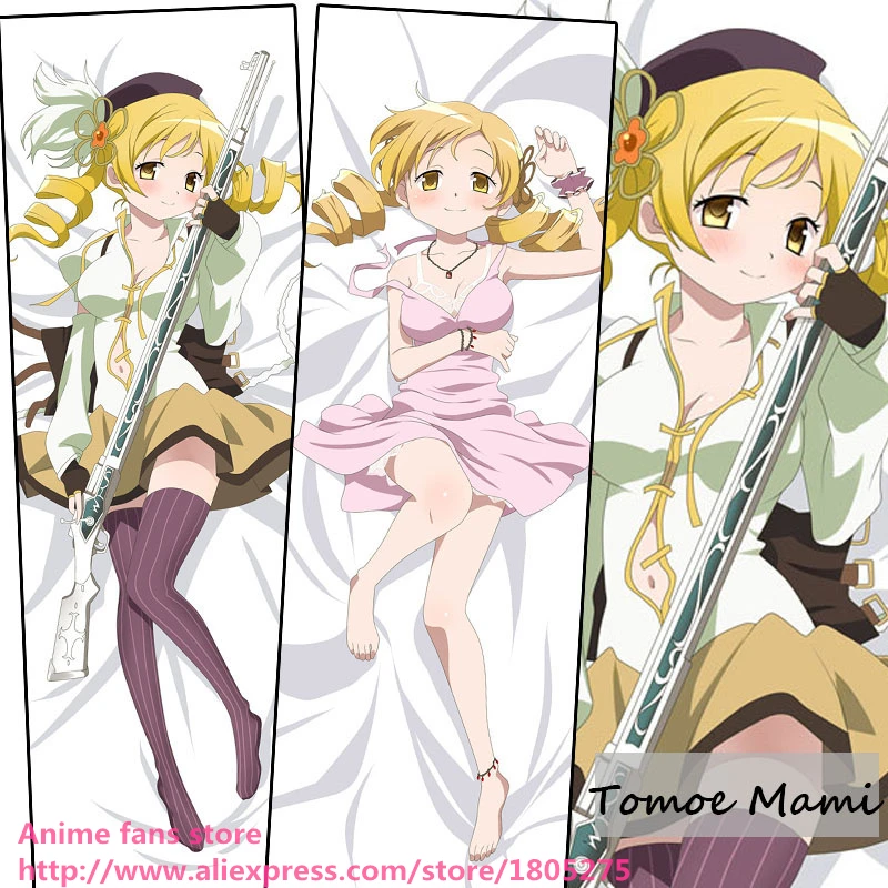

Милая японская наволочка с аниме, наволочка Puella Magi Madoka Magica Tomoe Mami, декоративные постельные принадлежности для тела