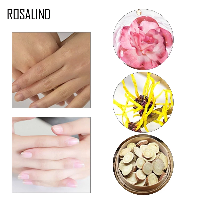 Маска для рук ROSALIND отшелушивающая 2 шт. = 1 пара Увлажнение Рук спа перчатки
