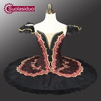 adult red black swan classical ballet tutu costume red professional ballet tutu black ballet tutus for performance sd0014
