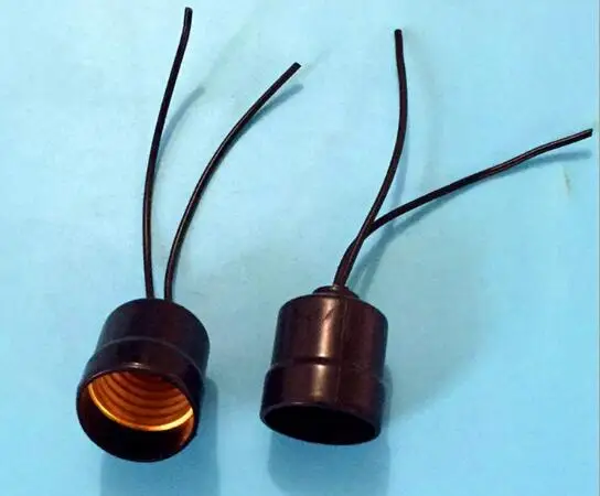 10 шт./Лот Водонепроницаемый патрон E27 Базовый держатель лампы|socket lamp holder|lamp