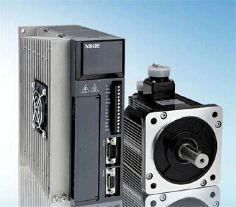 

220V 1.2KW 4N.m 3000rpm AC Servo Motor Drive kits with 3M cable MS-110ST-M04030B-21P2+ DS3L-21P5-PFA XINJE