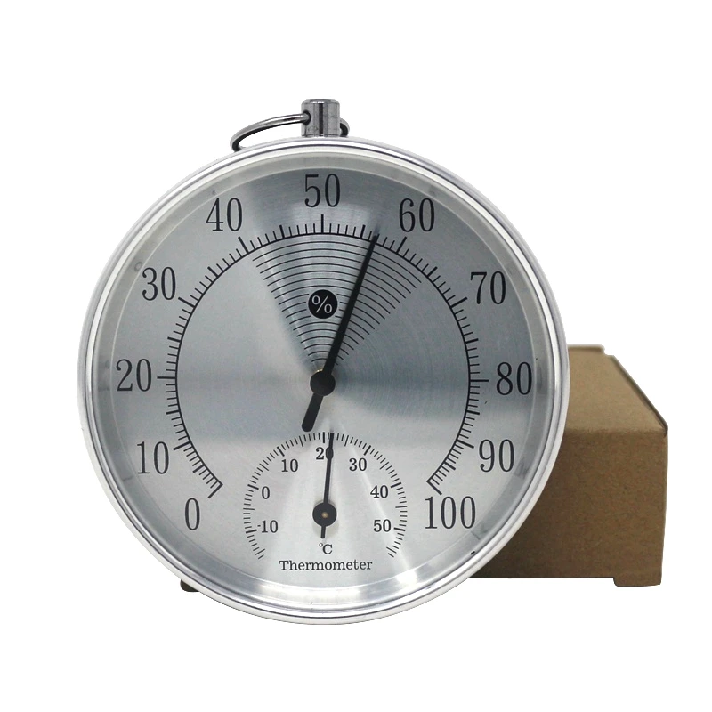 

10 см Аналоговый термометр гигрометр Измеритель температуры и влажности Термостат Метеостанция Крытый настенный Регулируемый