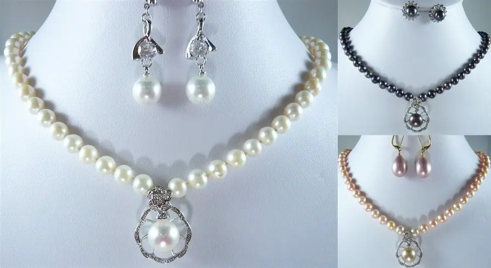 Zxia Miss charm Jew. 3 цвета можно выбрать необычные белые/розовые/черные жемчужные