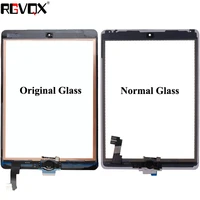 rlgvqdx for ipad air 2 for ipad 6 touch screen glass a1567 a1566 with home button and adhesive front digitizer replacement tp ic