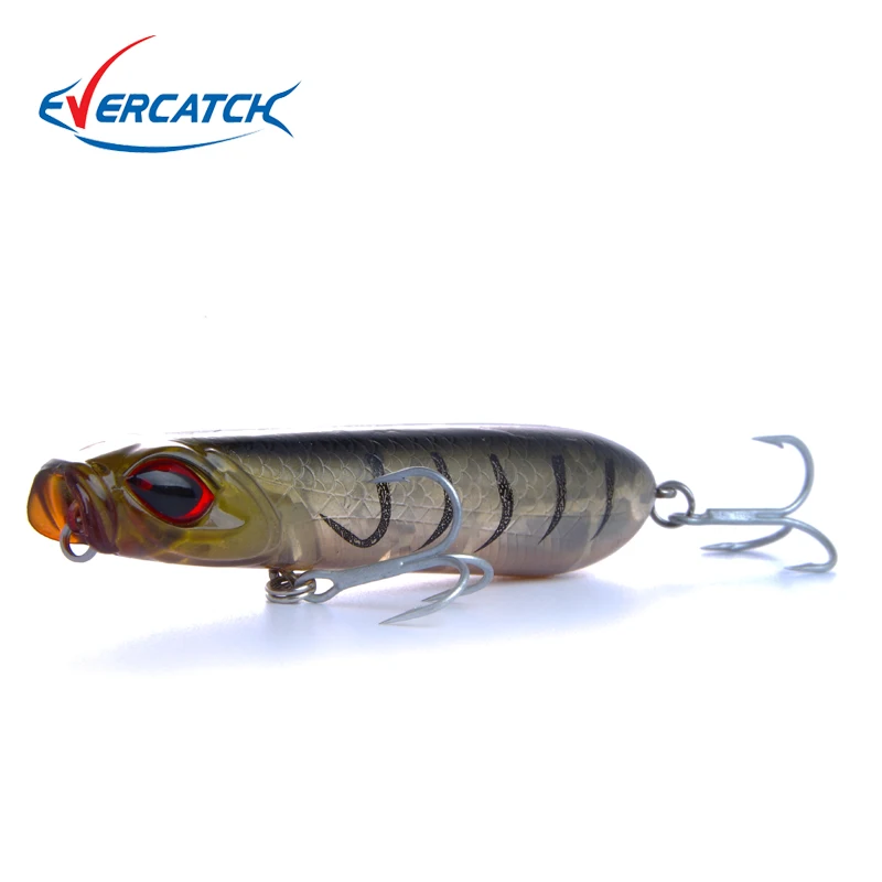 Новый EVERCATCH карандаш приманка 80 мм/11 г Топ воды крючок VMC Isca искусственная Para