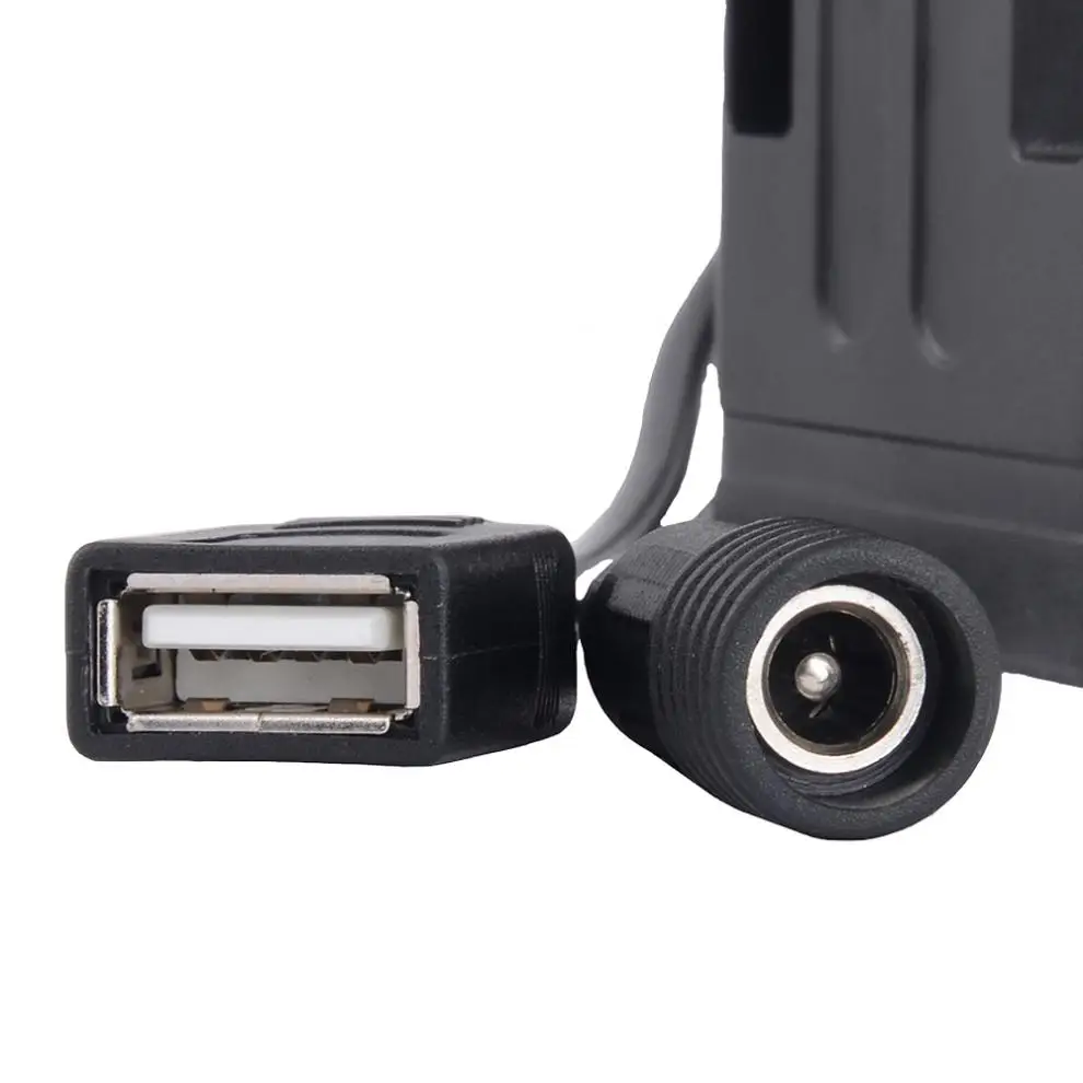 Портативный водонепроницаемый чехол для батарейки коробка с USB интерфейсом
