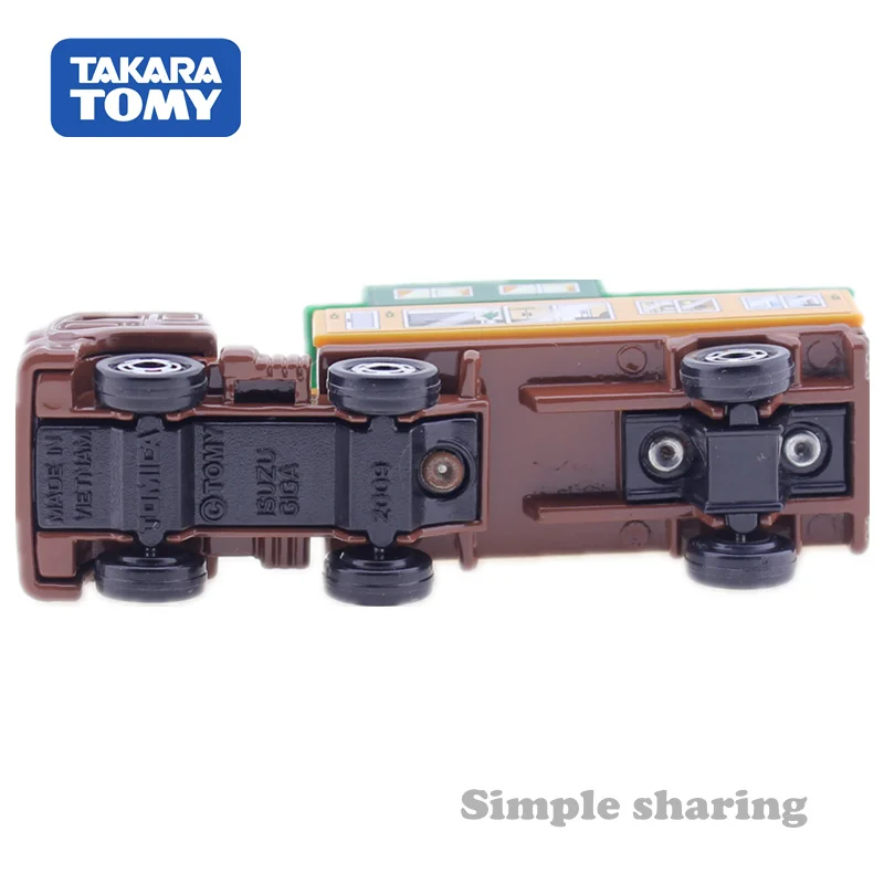 TAKARA TOMY TOMICA № 89 ISUZU GIGA дом прицеп 1: 64 грузовик игрушки литой миниатюрный