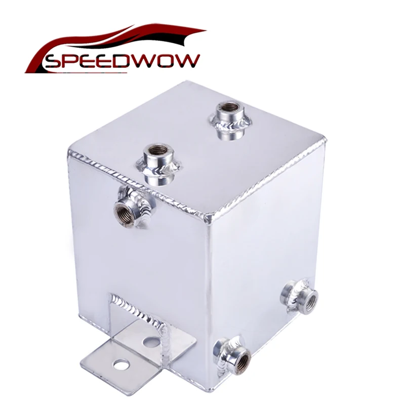 SPEEDWOW 2L универсальный автомобильный масляный бак алюминиевый моторный гоночный