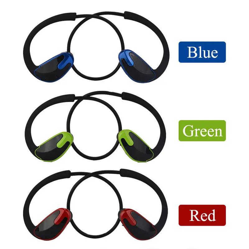Спортивные наушники спортивные для бега Bluetooth беспроводные силиконовые с