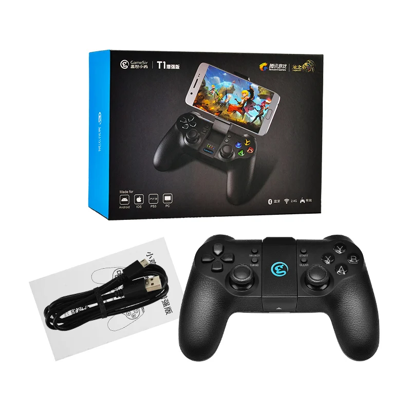 Беспроводной игровой контроллер GameSir T1s с Bluetooth геймпад для Android/Windows PC/VR/TV