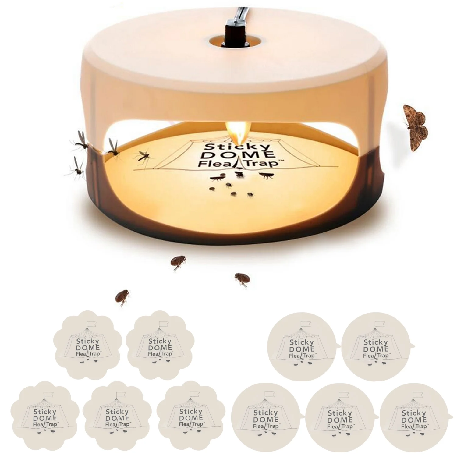 Behogar 5 лист блохи ловушка Замена запасной липкий клей диски тормозные колодки для