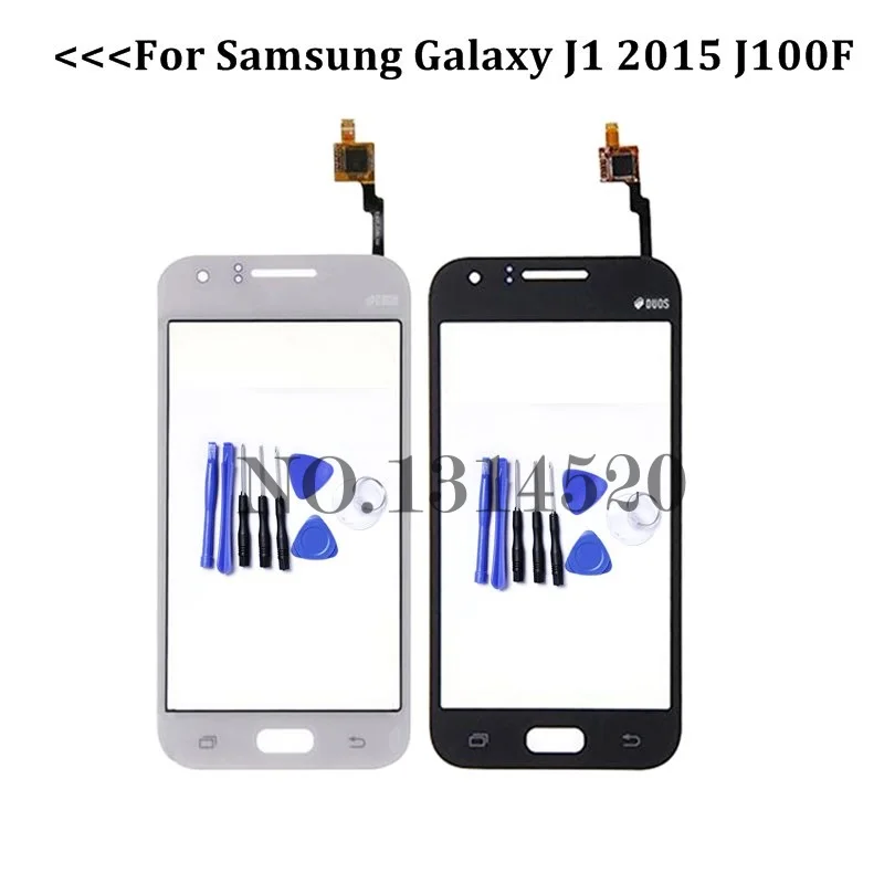 Сенсорный экран дигитайзер панель для Samsung Galaxy J1 2015 J100F J100 J100FN J100H сенсорный датчик