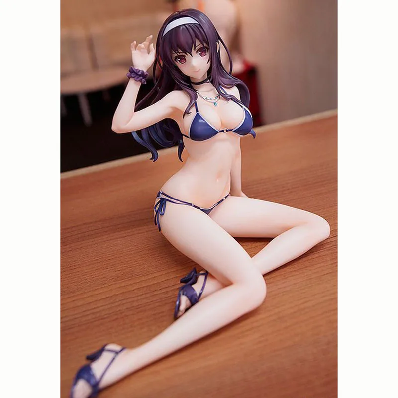 Сексуальная аниме фигурка Misaki Kurehito Kasumigaoka купальные костюмы Utaha Ver. ПВХ Коллекция